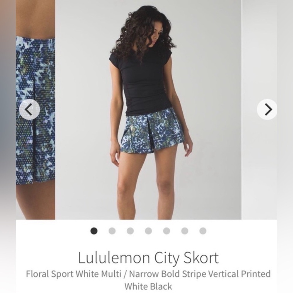 Lululemon city summer skort
